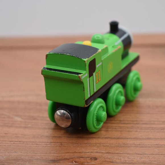 Oliver GWR 11 - Thomas & Friends Wooden Railway Engine Train Vintage 2003 - Picture 5 of 6
